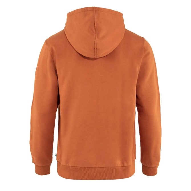 Fjallraven Logo Hoodie Terracotta Brown - Image 2