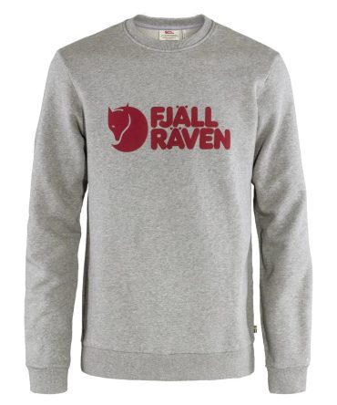 Fjallraven Logo Sweater Grey Melange