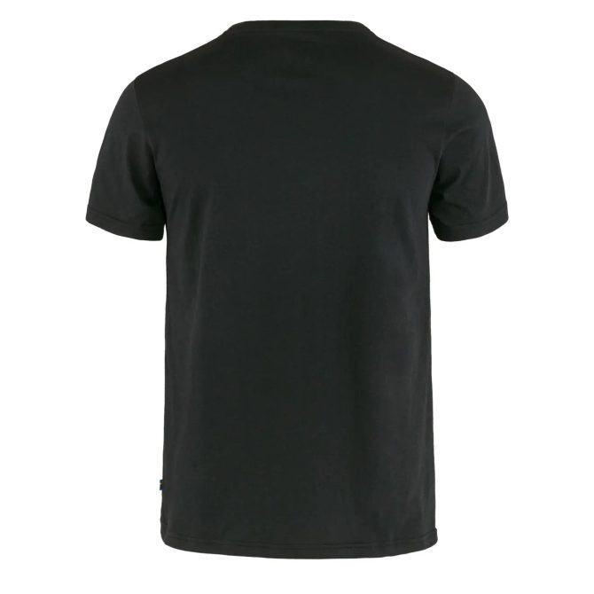 Fjallraven Logo T-Shirt Black - Image 2