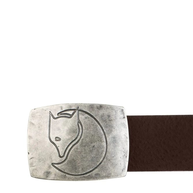 Fjallraven Murena Silver Belt Leather Brown - Image 3