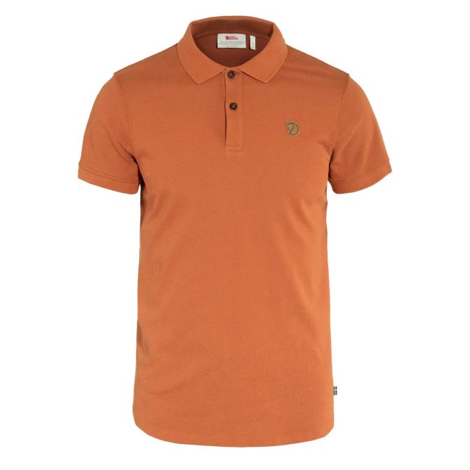 Fjallraven Ovik Polo Shirt Terracotta Brown