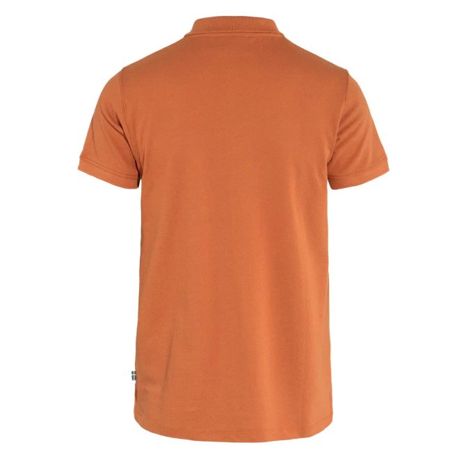 Fjallraven Ovik Polo Shirt Terracotta Brown - Image 2