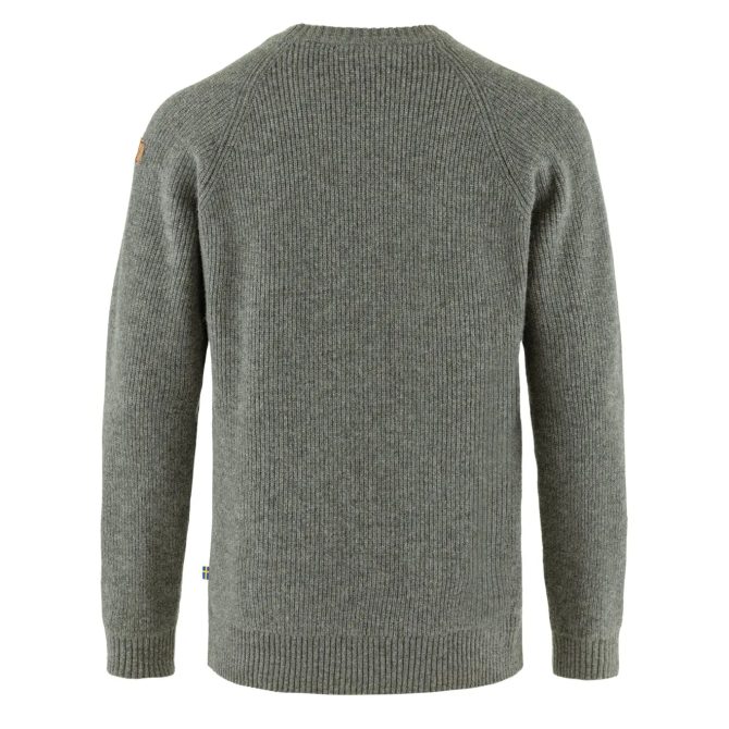 Fjallraven Ovik Rib Sweater Grey - Image 2