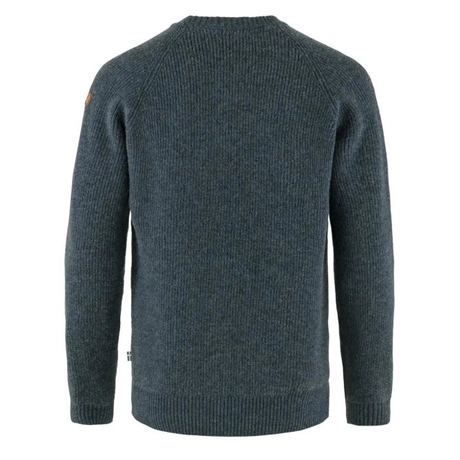 Fjallraven Ovik Rib Sweater Navy - Image 2