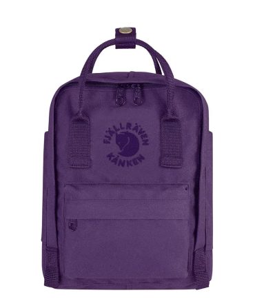 Fjallraven Re-Kanken Mini Backpack Deep Violet