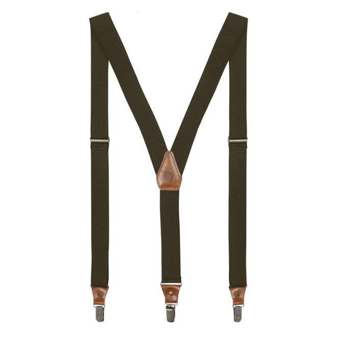 Fjallraven Singi Clip Suspenders Dark Olive