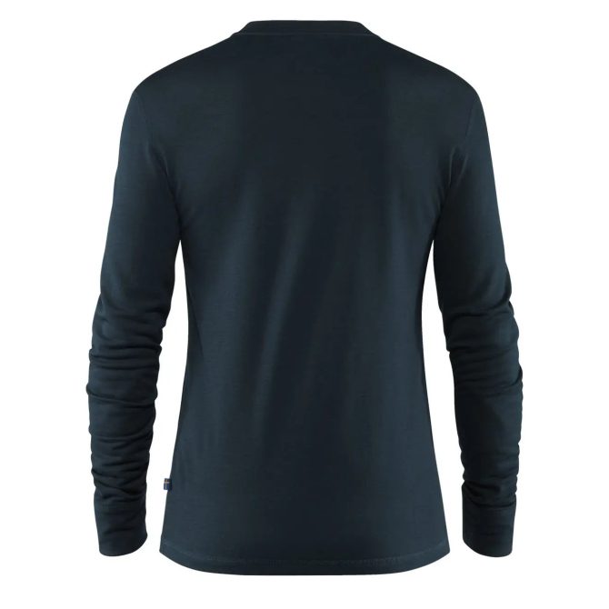Fjallraven Singi Merino Henley Dark Navy - Image 2