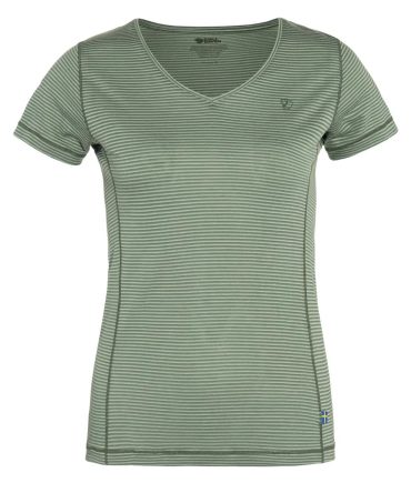 Fjallraven Womens Abisko Cool T-Shirt Patina Green