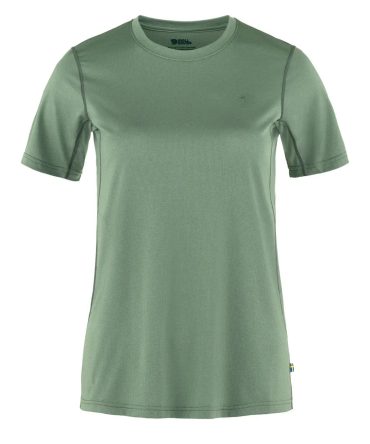 Fjallraven Womens Abisko Day Hike SS T-Shirt Patina Green
