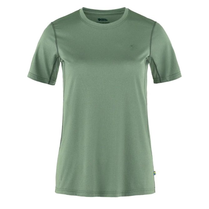 Fjallraven Womens Abisko Day Hike SS T-Shirt Patina Green