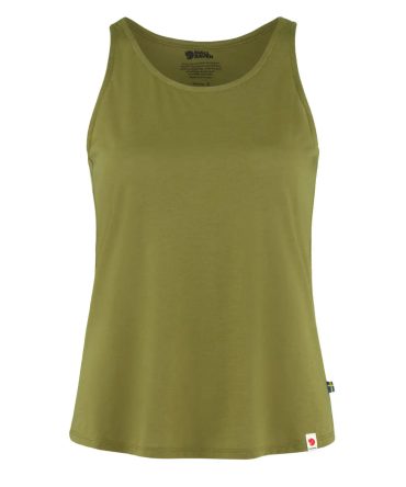 Fjallraven Womens High Coast Lite Tank Top Moss Green