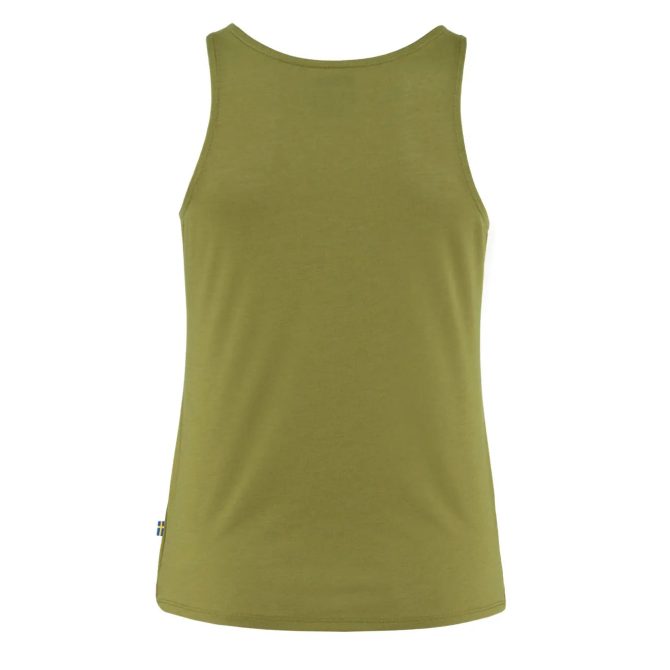 Fjallraven Womens High Coast Lite Tank Top Moss Green - Image 2