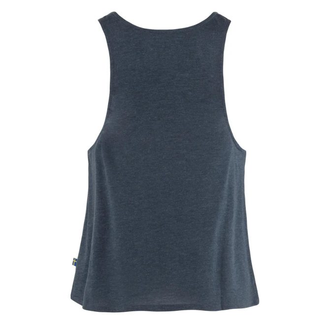 Fjallraven Womens High Coast Loose Tank Top Navy - Image 2