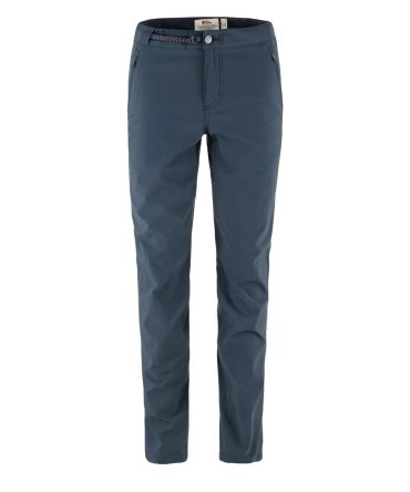 Fjallraven Womens High Coast Trail Trousers Navy