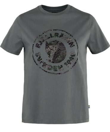 Fjallraven Womens Kanken Art T-Shirt Basalt