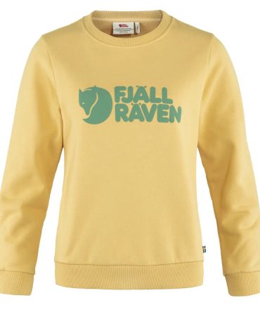 Fjallraven Womens Logo Sweater Mais Yellow