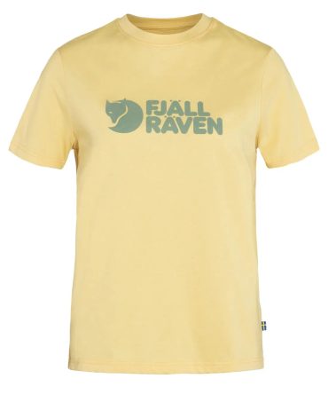 Fjallraven Womens Logo T-Shirt Mais Yellow