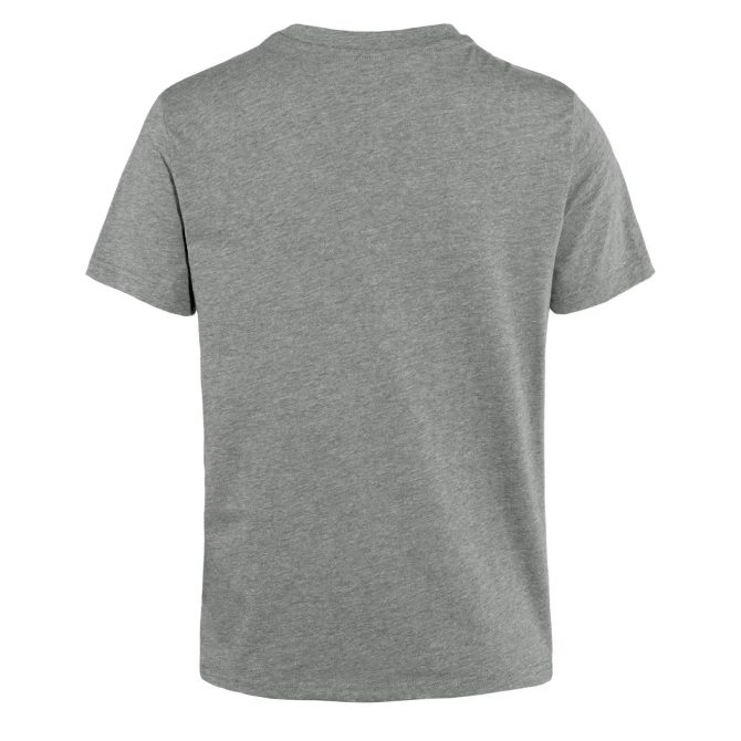 Fjallraven Womens Logo Tee Grey Melange - Image 2