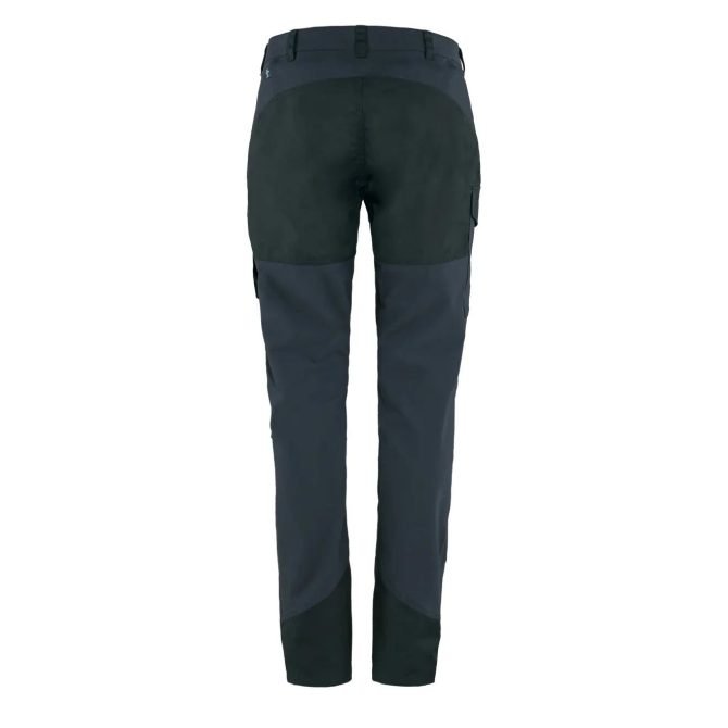 Fjallraven Womens Nikka Trousers Curved Dark Navy - Image 2