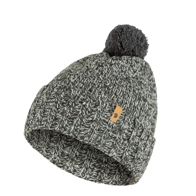 Fjallraven Womens Ovik Pom Hat Grey - Image 2