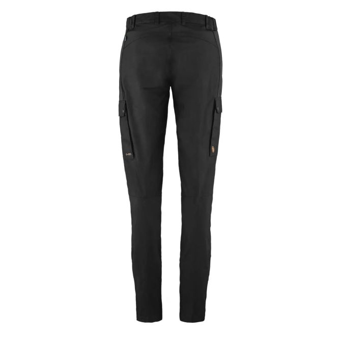 Fjallraven Womens Stina Trousers Black - Image 2