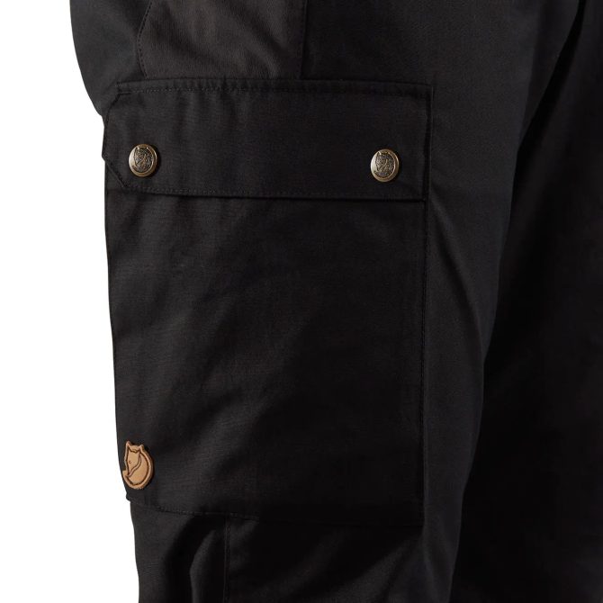 Fjallraven Womens Stina Trousers Black - Image 3