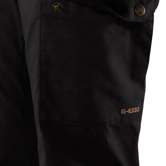 Fjallraven Womens Stina Trousers Black - Image 4