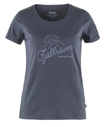 Fjallraven Womens Sunrise T-Shirt Navy