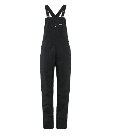 Fjallraven Womens Vardag Dungaree Trousers Black