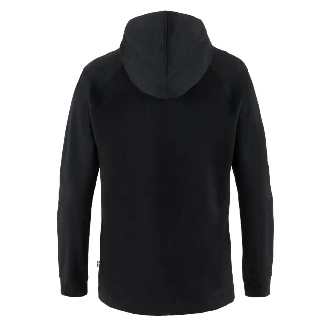 Fjallraven Womens Vardag Hoodie Black - Image 2