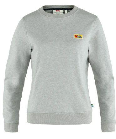 Fjallraven Womens Vardag Sweater Grey Melange