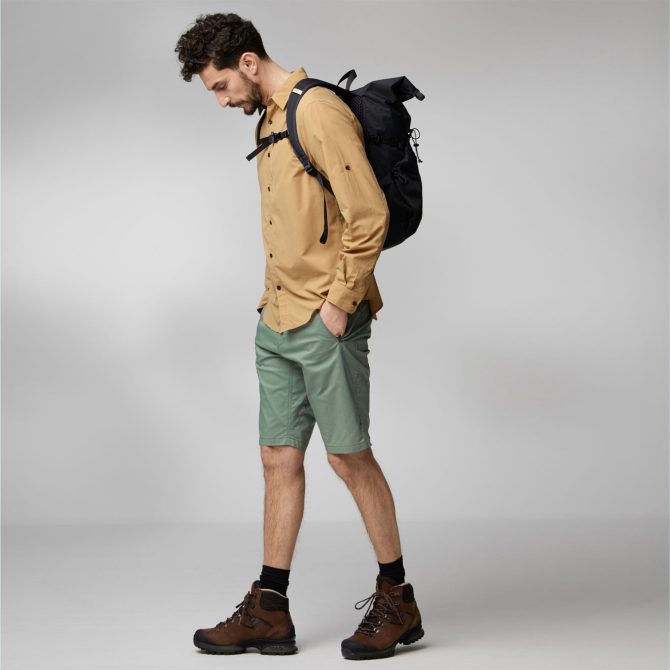 Fjallraven Abisko Hike Shorts Buckwheat Brown - Image 3