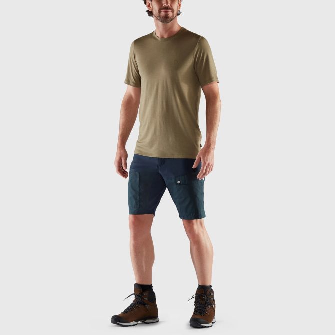 Fjallraven Abisko Midsummer Shorts Dark Grey / Black - Image 3