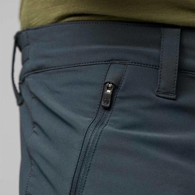 Fjallraven Abisko Trail Stretch Shorts Dark Navy - Image 7