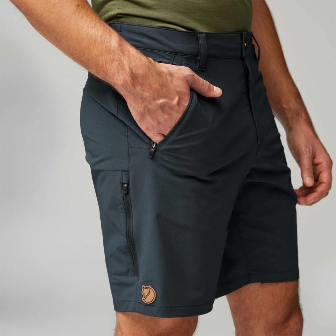 Fjallraven Abisko Trail Stretch Shorts Dark Navy - Image 6