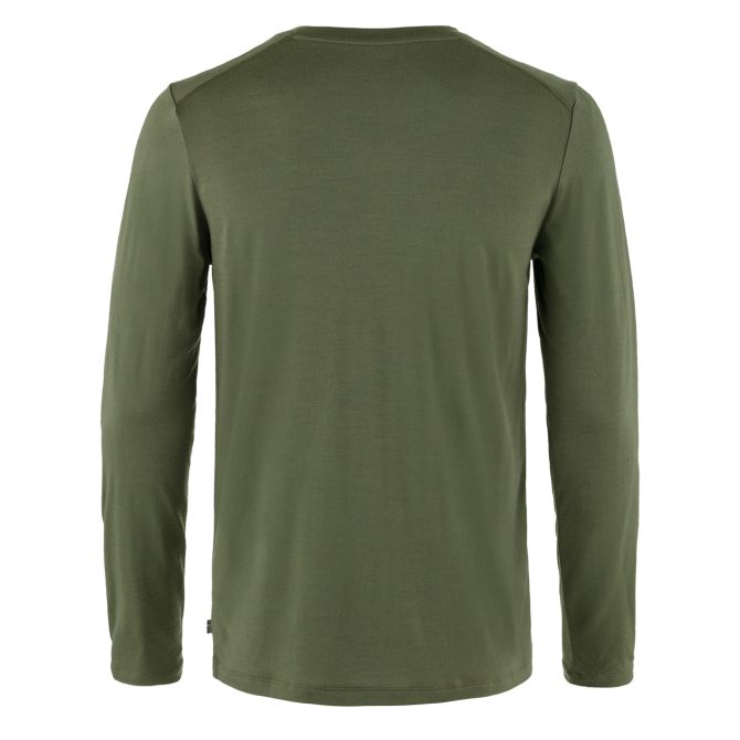 Fjallraven Abisko Wool LS Laurel Green - Image 2