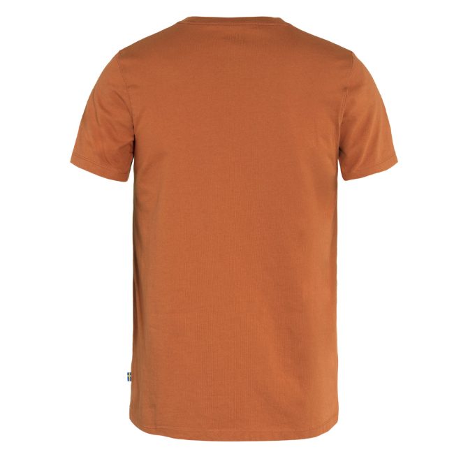 Fjallraven Arctic Fox T-Shirt Terracotta Brown - Image 2