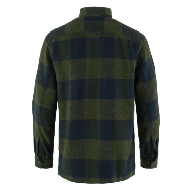 Fjallraven Canada Shirt Deep Forest / Dark Navy - Image 2
