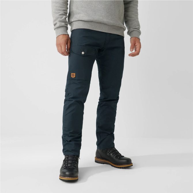 Fjallraven Greenland Jeans Long Dark Navy - Image 3