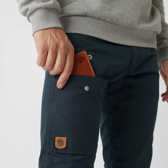 Fjallraven Greenland Jeans Long Dark Navy - Image 4