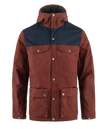 Fjallraven Greenland Winter Jacket Maroon / Dark Navy