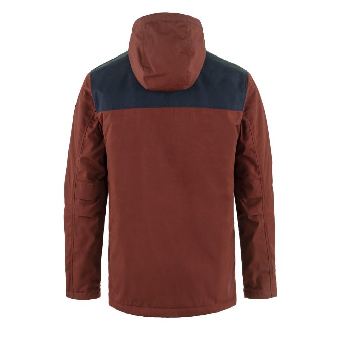 Fjallraven Greenland Winter Jacket Maroon / Dark Navy - Image 2