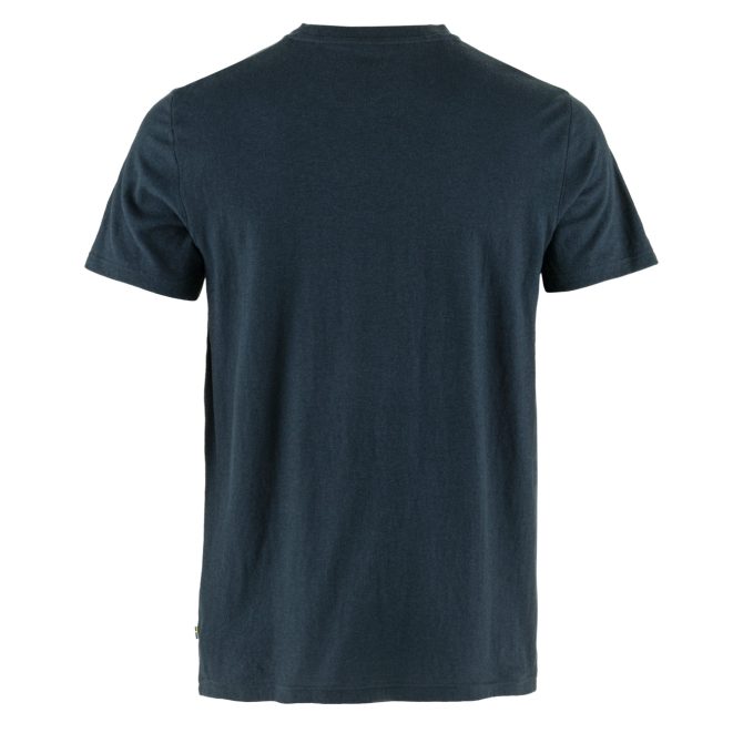 Fjallraven Hemp Blend T-Shirt Dark Navy - Image 2