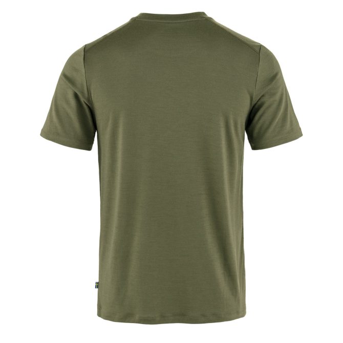 Fjallraven Hemp Blend T-shirt Green - Image 2