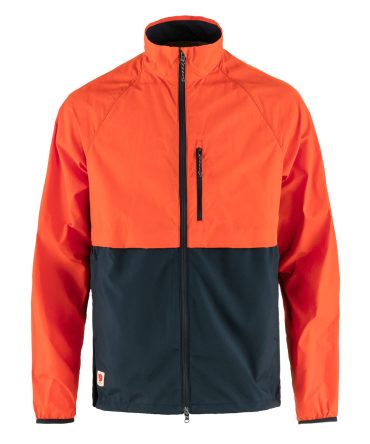 Fjallraven High Coast Hybrid Wind Jacket Dark Navy / Flame Orange