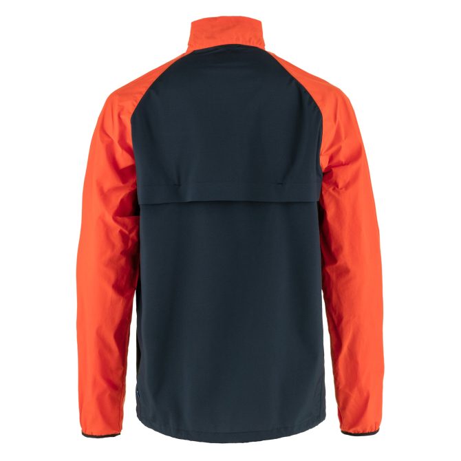 Fjallraven High Coast Hybrid Wind Jacket Dark Navy / Flame Orange - Image 2