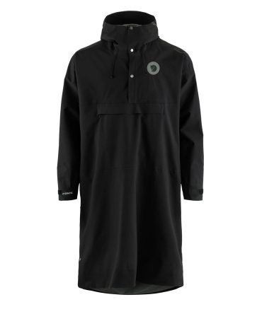 Fjallraven Hoja Rain Poncho Black