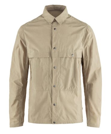 Fjallraven Hoja Rider’s Wind Jacket Fossil