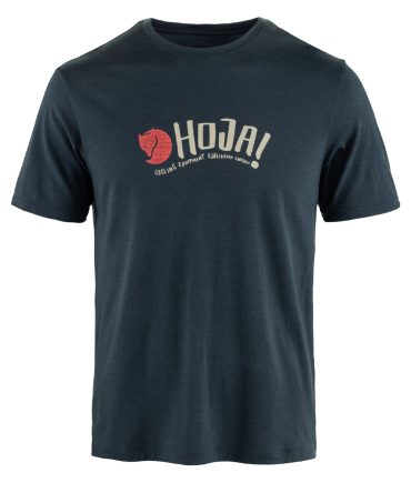 Fjallraven Hoja Wool T-shirt Dark Navy