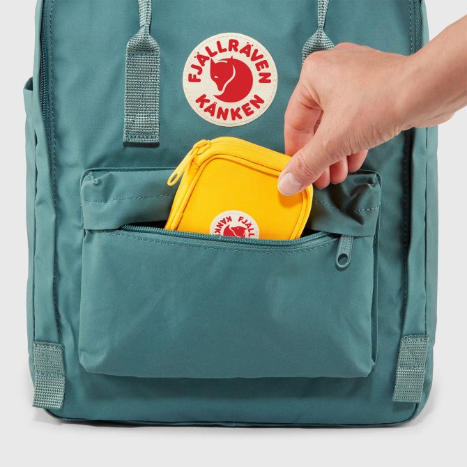 Fjallraven Kanken Card Wallet Frost Green - Image 4